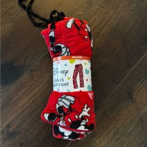 Disney Red Ladies Sleep Pant